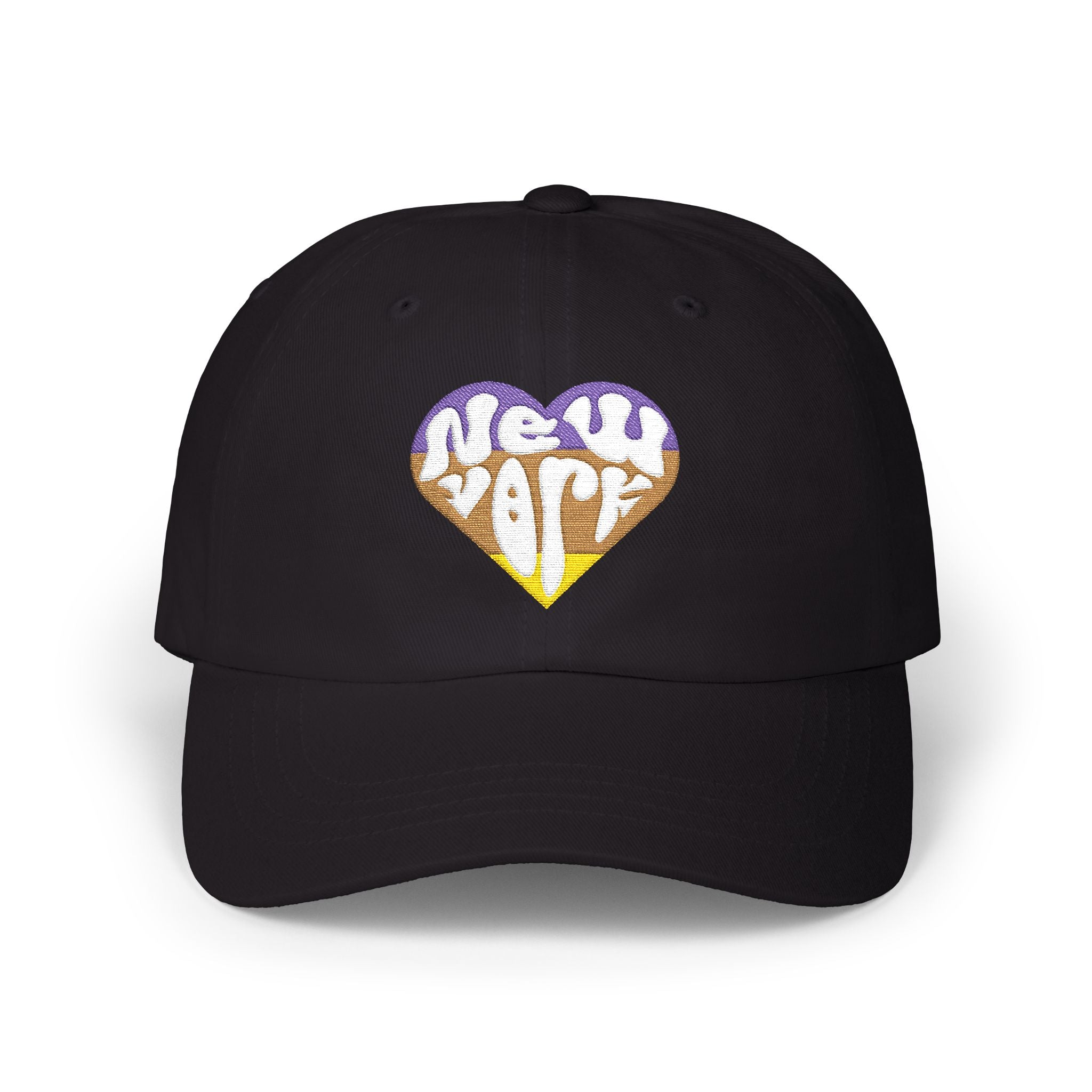 "New York" Multicolor Heart Cap