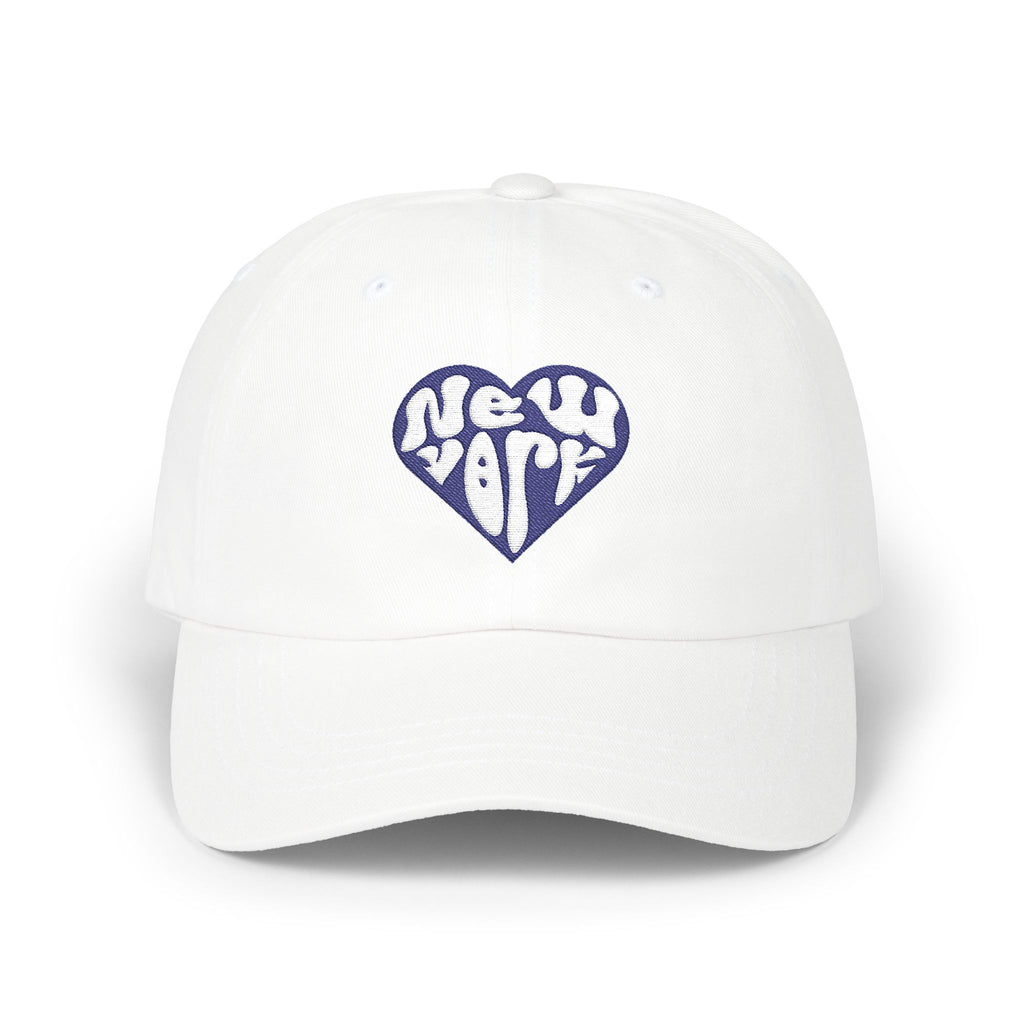 "New York" Blue Heart Cap