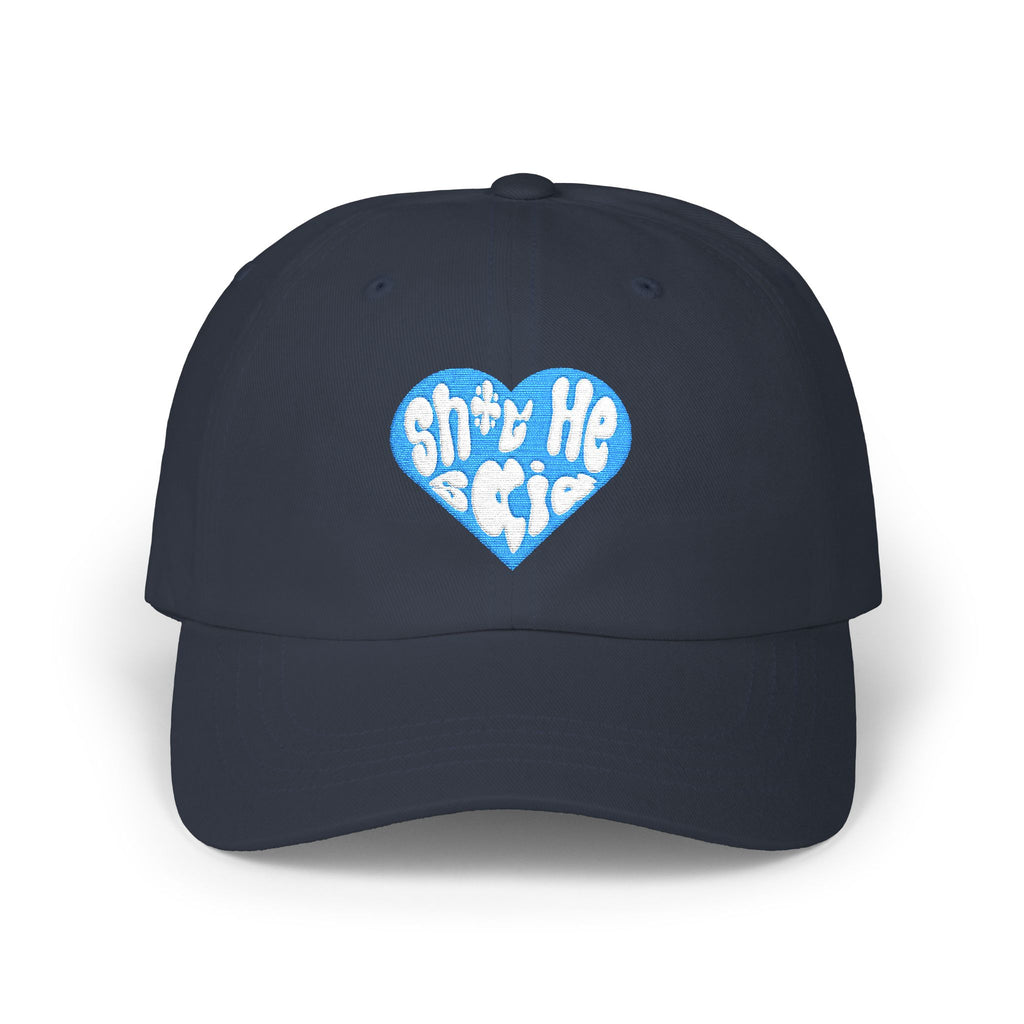 "Sh*t He Said" Blue Heart Cap